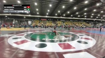 98 lbs Round 4 - Eli Anderson, Dakota Boyz Wrestling Club vs Simon Trapp, Valley City Express Wrestling