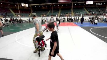 62 lbs Round Of 32 - Madison Ornelas, Juggernaut Wrestling Club vs Wyatt Garris, Animal House Wrestling