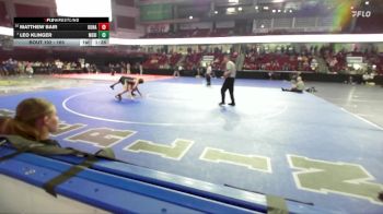 165 lbs Champ. Round 2 - Leo Klinger, Meridian vs Matthew Bair, Kuna