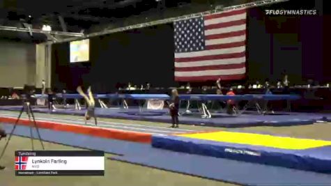 Lynkoln Farling - Tumbling, NVG - 2021 USA Gymnastics Championships