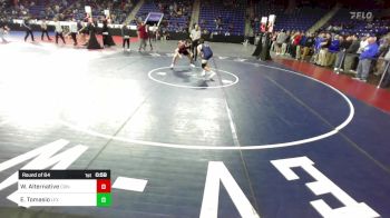 150 lbs Round Of 64 - Wyatt Alternative, Concord-Carlisle vs Eric Tomasio, Lexington