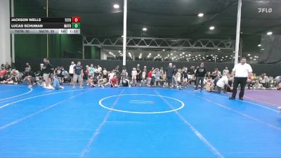 68 lbs Round 3 - Lucas Schuman, Mat Assassins Red vs Jackson Wells, Terps Xtreme