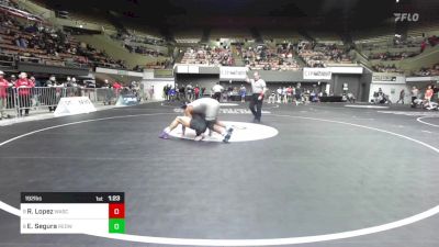 192 lbs Round Of 16 - Ram Lopez, Wasco vs Enrique Segura, Redwood