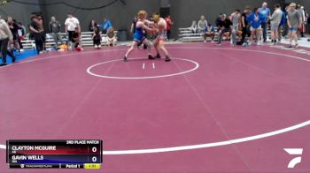 150 lbs 3rd Place Match - Clayton McGuire, AK vs Gavin Wells, WA