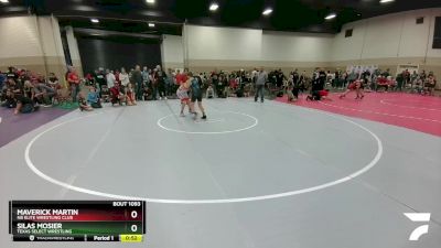 135 lbs Round 3 - Silas Mosier, Texas Select Wrestling vs Maverick Martin, NB Elite Wrestling Club