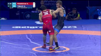 63 kg Final 3-5 - Hrachya Poghosyan, Armenia vs Georgij Tibilov, Serbia