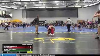 184 lbs Champ. Round 1 - Adam Medeiros, Heidelberg vs Ross Eggleston, Ohio Wesleyan