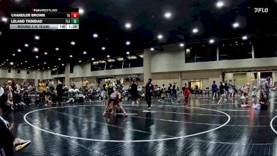 100 lbs Round 2 (6 Team) - Chandler Brown, Team Arkansas vs Leland Trinidad, Florida Scorpions