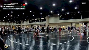100 lbs Round 2 (6 Team) - Chandler Brown, Team Arkansas vs Leland Trinidad, Florida Scorpions