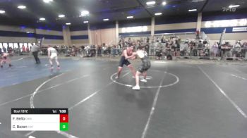 175 lbs Round Of 64 - Fernando Bello, Christopher Columbus HS vs Cash Bazan, Faith Lutheran WC