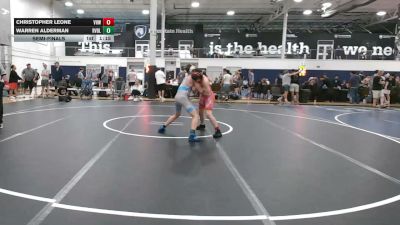 122 lbs Semifinal - Christopher Leone, VHW Red - HSC vs Warren Alderman, Revival Jokers - HSC