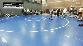 81 lbs Round 4 - Ambreizah Vasquez, Idaho Falls Wrestling Club vs Jordana Rico, Grizzly Wrestling Club