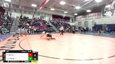 150 lbs Cons. Semi - Cooper Fields, Granite Hills vs Felicito Nunez, Shadow Hills