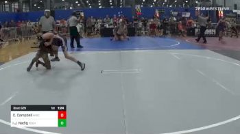 95 lbs Quarterfinal - Co'ji Campbell, Wisconsin vs Joseph Nadig, Rochelle