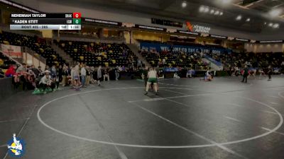 285 lbs Champ. Round 2 - Nehemiah Taylor, Shakopee vs Kaden Stitt, Iowa City, West