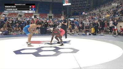 150 lbs Champ. Rd Of 256 - Kimoni Giles, CT vs Legend Ellis, OK