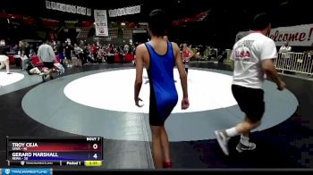 100 lbs Round 2 (16 Team) - Connor Jeong, MDWA vs Dalton Carter, CMWA