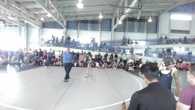 73 lbs Semifinal - Abel Guerrero, Oceanside WC vs Olivia Srisamai, Legacy WC