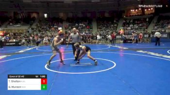 108 lbs Consolation - Ty Shelton, Purler Wrestling Academy vs Garret Munson, Scissortail WC