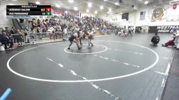 175 lbs Quarterfinal - Isai Fernandez, St. John Bosco vs Jeremiah Galoni, Westminster