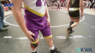 61 lbs Consolation - Jagger Sixkiller, Collinsville Cardinal Youth Wrestling vs Nolan Pierce, Verdigris Youth Wrestling