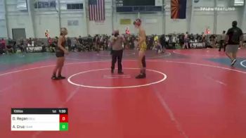 109 lbs Semifinal - Dayton Regan, Columbia Basin Brawlers vs Apollo Cruz, Team Aggression