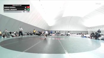 149 lbs Finals (2 Team) - Sabian Russell, Quincy vs Gabriel Onorato, Glenville State