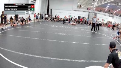 76 lbs Round 6 (8 Team) - Julian Turner, OMP vs Peter Palumbo, U2 Vougars Uprising VHW
