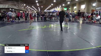 71 kg Rnd Of 128 - Colton Weiler, Askren Wrestling Academy vs Thomas Belding, La Grande Mat Club