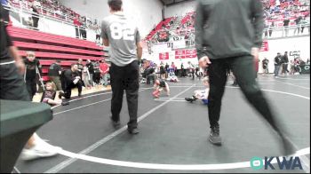 49 lbs Consi Of 16 #1 - Easton Delgado, Prime Wrestling vs Renly Langley, Choctaw Ironman