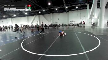 82 lbs Round Of 16 - Levi Proctor, Jwc vs Emilio Salcedo, Tucson Cyclones