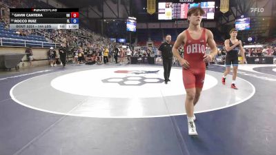 144 lbs Champ. Rd Of 32 - Gavin Cantera, OH vs Rocco Ruiz, FL