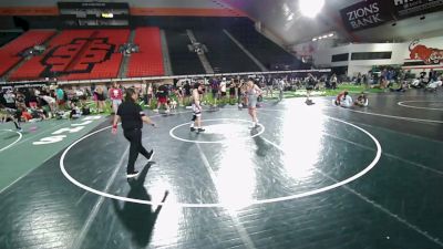 132 lbs Champ. Round 2 - Steven Mann, Washington vs Preston Schiavone, Idaho