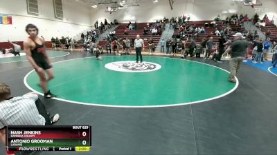 120 lbs Cons. Round 4 - Antonio Grooman, Laramie vs Nash Jenkins, Natrona County