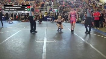 162 lbs Semifinal - Spencer Davern SE1, Beastmode vs Noah Karns C1, CP Wrestling Academy