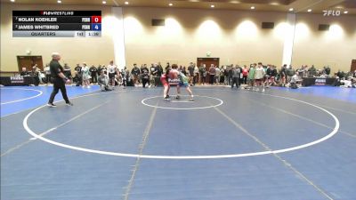 165 lbs Quarters - Nolan Koehler, Pennsylvania vs James Whitbred, Pennsylvania