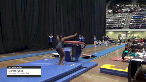 Etoreasi Oqua - Women's Group, Revolution Gymnastics Club - 2021 Women's Xcel Region 4 Championships
