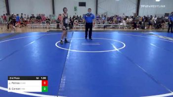 130 lbs Consolation - JaKoby Petree, Cowboy WC vs Brayden Carson, Team Tribe