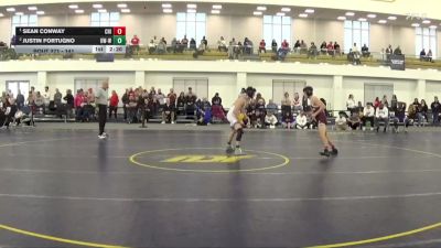 141 lbs 1st Place Match - Sean Conway, Chicago vs Justin Fortugno, Wisconsin-Whitewater