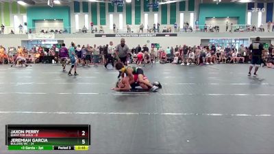 126 lbs Round 1 (4 Team) - Jeremiah Garcia, Bulldog WC vs Jaxon Perry, Quest For Gold