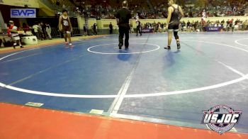 3rd Place - Charlie Combs, Ponca City Wildcat Wrestling vs Josh Gibson, Eufaula Ironheads Wrestling Club