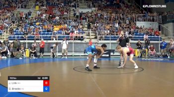 152 lbs Cons 16 #1 - Jude Link, Minnesota vs David Brooks, Missouri