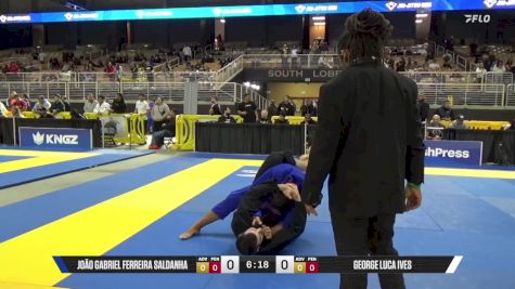 George Luca Ives vs João Gabriel Ferreira Saldanha 2025 Pan Jiu Jitsu IBJJF Championship
