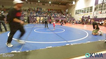 52-55 lbs Rr Rnd 5 - Elisabeth Greer, Heat vs Kamrei Downing, Berryhill Wrestling Club