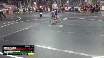 65 lbs Semifinal - Sophia Valdez, Team Colorado vs Julianna LaSavage, Team Wisconsin
