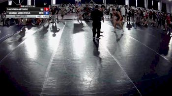 190 lbs Quarters - Caysen Martinek, Weigh In Club vs Jaxton Litchfield, Warrior Regional Training Center