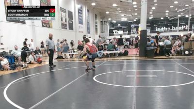 140 lbs Rr Rnd 1 - Brody Shaffer, Superior Wrestling - HSC vs Cody Mirarchi, TNWC Funky - HSC