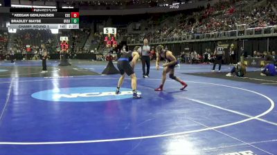 184 lbs Champ. Round 1 - Bradley Mayse, Grand Valley St. vs Keegan Gehlhausen, Chadron St.