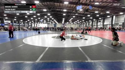 138 lbs Consi Of 64 #2 - Miguel Gomes, MA vs Talon Oljey, NH