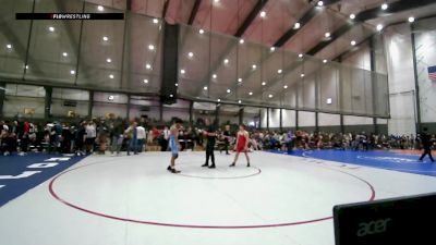 16U Boys FS - 144 lbs Champ. Round 2 - Carter Lofgren, WA vs Miles Higgins, HI